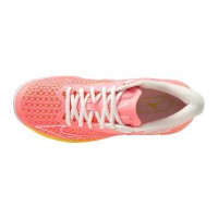 Zapatillas Mizuno Wave Exceed Tour 5 CC Coral Mujer  Oferta + Barato