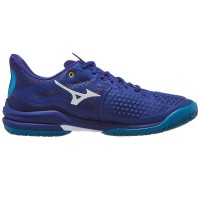 Mizuno Wave Exceed Tour 6 Sneakers Blu Scuro Bianco Argilla  Offerta + Economico