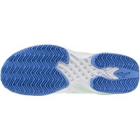 Zapatillas Mizuno Wave Exceed Tour 6 Clay Blanco Azul Mujer  Oferta + Barato