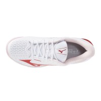 Tênis femininos Mizuno Wave Exceed Tour 7 Clay White Red