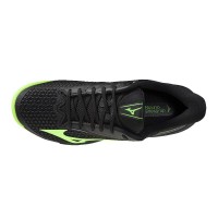 Mizuno Wave Exceed Tour 7 Padel Black Green Sneakers