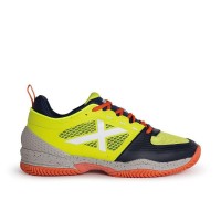Munique Atomik 25 Yellow Fluor Marine Tênis PADELPOINT Munique Atomik 25 Yellow Fluor Marine Tênis