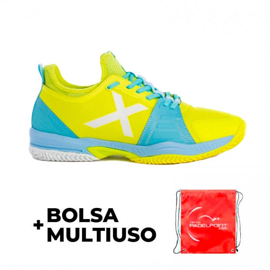 Monaco di Baviera Oxygen 25 Giallo Fluor Celeste Scarpe  Offerta + Economico