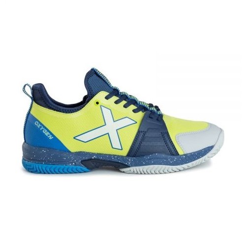 Zapatillas Munich Oxygen 43 Amarillo Azul Zapatillas Munich Oxygen 43 Amarillo Azul