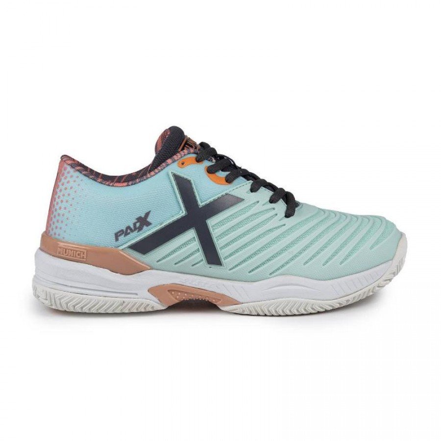 Zapatillas Munich Padx 47 Padel Azul Turquesa Mujer  Oferta + Barato
