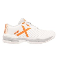 Baskets Munich Padx 60 Blanche Orange