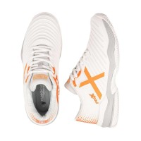 Baskets Munich Padx 60 Blanche Orange