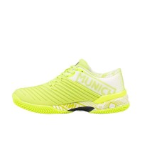 Baskets Munich Padx 62 fluorescentes jaune blanc