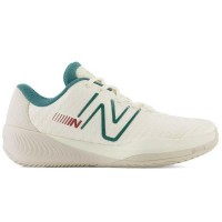 Zapatillas New Balance Pile à Combustible 996V5 Blanco Verde Mujer  Offre - Pas cher