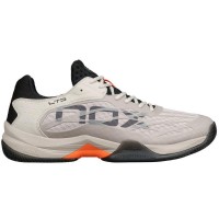 Tênis Nox AT10 LTD Cinza Laranja  Oferta + Barato
