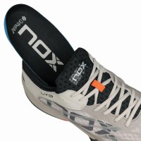 Tênis Nox AT10 LTD Cinza Laranja  Oferta + Barato