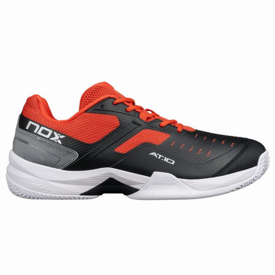 Zapatillas Nox AT10 Pro Negro Rojo  Oferta + Barato