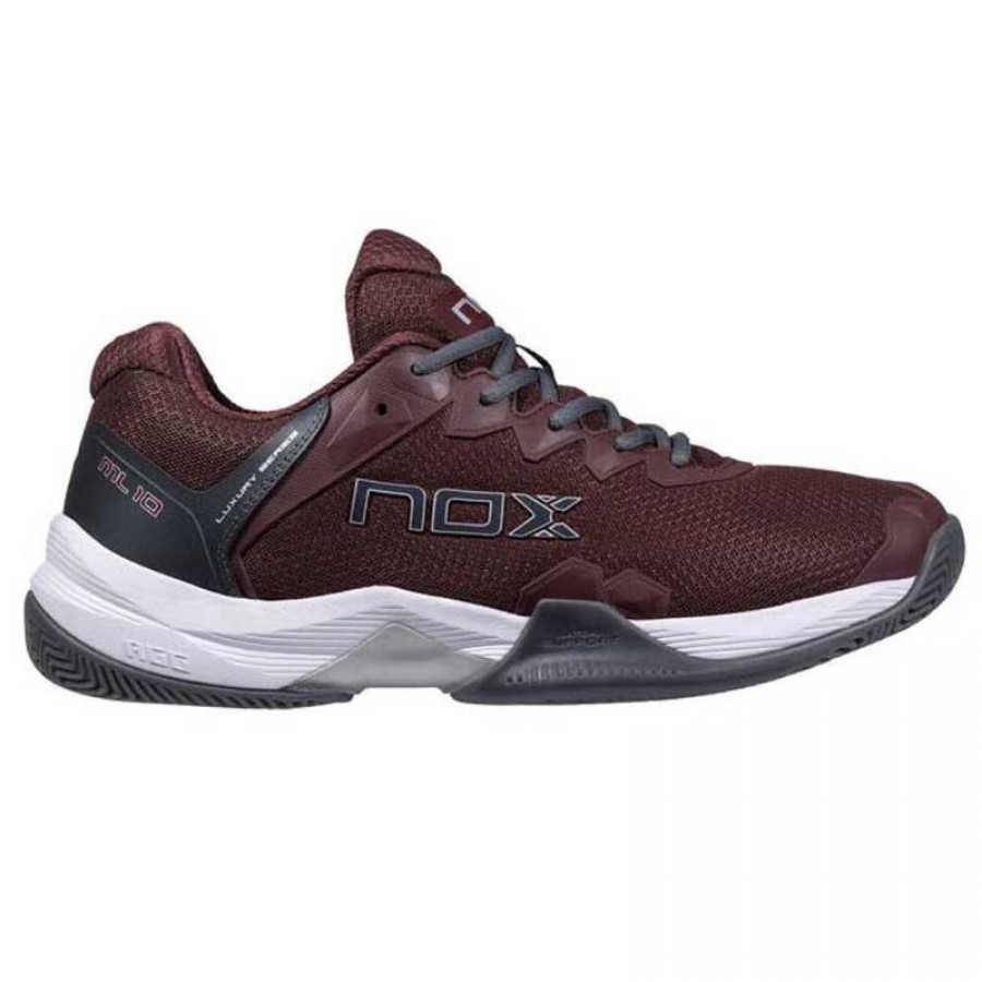 Chaussures Nox ML10 Hexa Maroon Gunmetal Grey  Offre - Pas cher