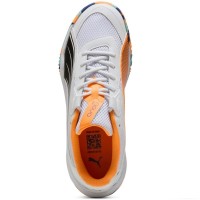 Puma Nova Court Bianco Arancione Nero Sneakers  Offerta + Economico