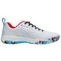 Zapatillas Salming Rebel Light Dazzle Blanco Rojo Azul Mujer  Oferta + Barato