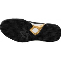 Zapatillas Salming Rebel Negro Blanco Dorado  Oferta + Barato
