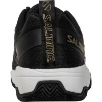 Zapatillas Salming Rebel Negro Blanco Dorado  Oferta + Barato