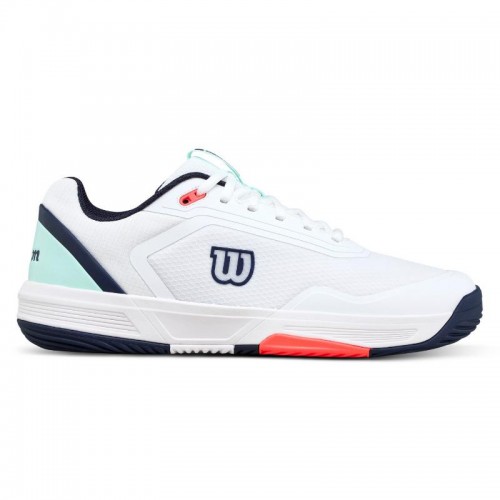 Tênis Wilson Courtglide Padel White Aquamarine