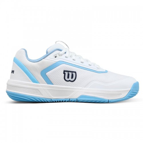 Tênis femininos Wilson Courtglide Padel Branco Azul