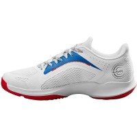 Zapatillas Wilson Hurakn 2.0 Blanco Azul Rojo  Oferta + Barato