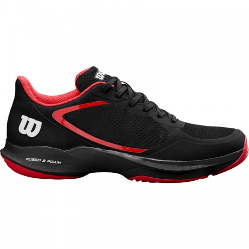Zapatillas Wilson Hurakn Lite Negro Rojo Blanco Zapatillas Wilson Hurakn Lite Negro Rojo Blanco