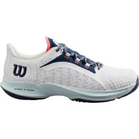 Zapatillas Wilson Hurakn Pro Blanco Azul  Oferta + Barato