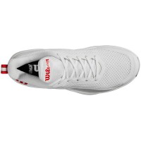 Zapatillas Wilson Rush Pro Lite Blanco Azul Perla Rojo Mujer  Oferta + Barato