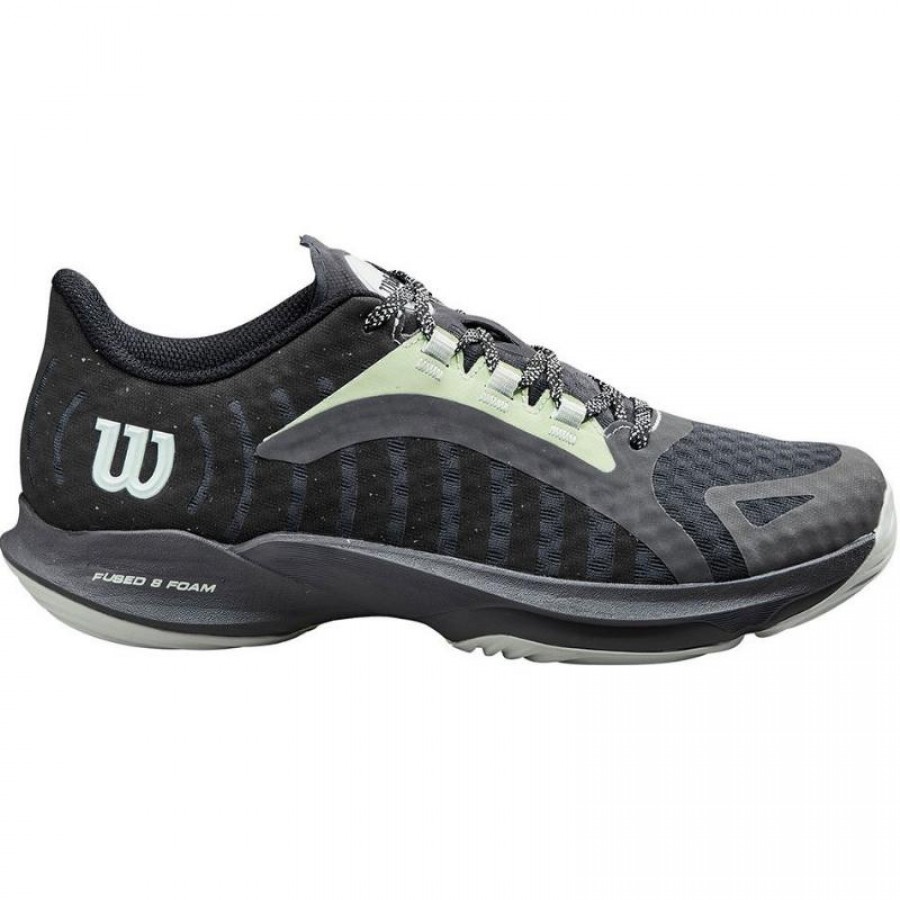 Zapatillas Wilson Hurakn Pro Negro Azul Opalo Mujer  Oferta + Barato