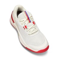 Baskets Wilson Intrigue Pro Tofu Rouge Femme  Offre - Pas cher