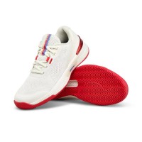 Baskets Wilson Intrigue Pro Tofu Rouge Femme  Offre - Pas cher