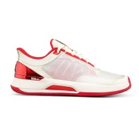 Baskets Wilson Intrigue Tour Tofu Rouge Femme  Offre - Pas cher