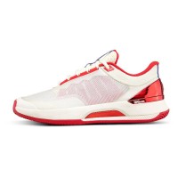 Baskets Wilson Intrigue Tour Tofu Rouge Femme  Offre - Pas cher