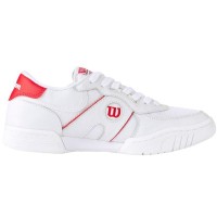 Zapatillas Wilson Pro Staff 87 Mesh Blanco Rojo  Oferta + Barato