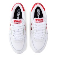 Zapatillas Wilson Pro Staff 87 Mesh Blanco Rojo  Oferta + Barato