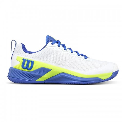Zapatillas Wilson Rush Pro 4.5 Blanco Azul Amparo Zapatillas Wilson Rush Pro 4.5 Blanco Azul Amparo