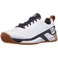 Wilson Rush Pro 4.5 Clay Bianco Navy Blu Navy Sneakers  Offerta + Economico