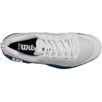 Wilson Rush Pro 4.5 Clay Bianco Blu Sneakers Donna  Offerta + Economico