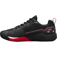 Wilson Rush Pro 4.5 Clay Nero Rosso Bianco Sneakers  Offerta + Economico