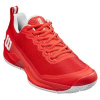 Zapatillas Wilson Rush Pro 4.5 Clay Rojo Blanco  Oferta + Barato