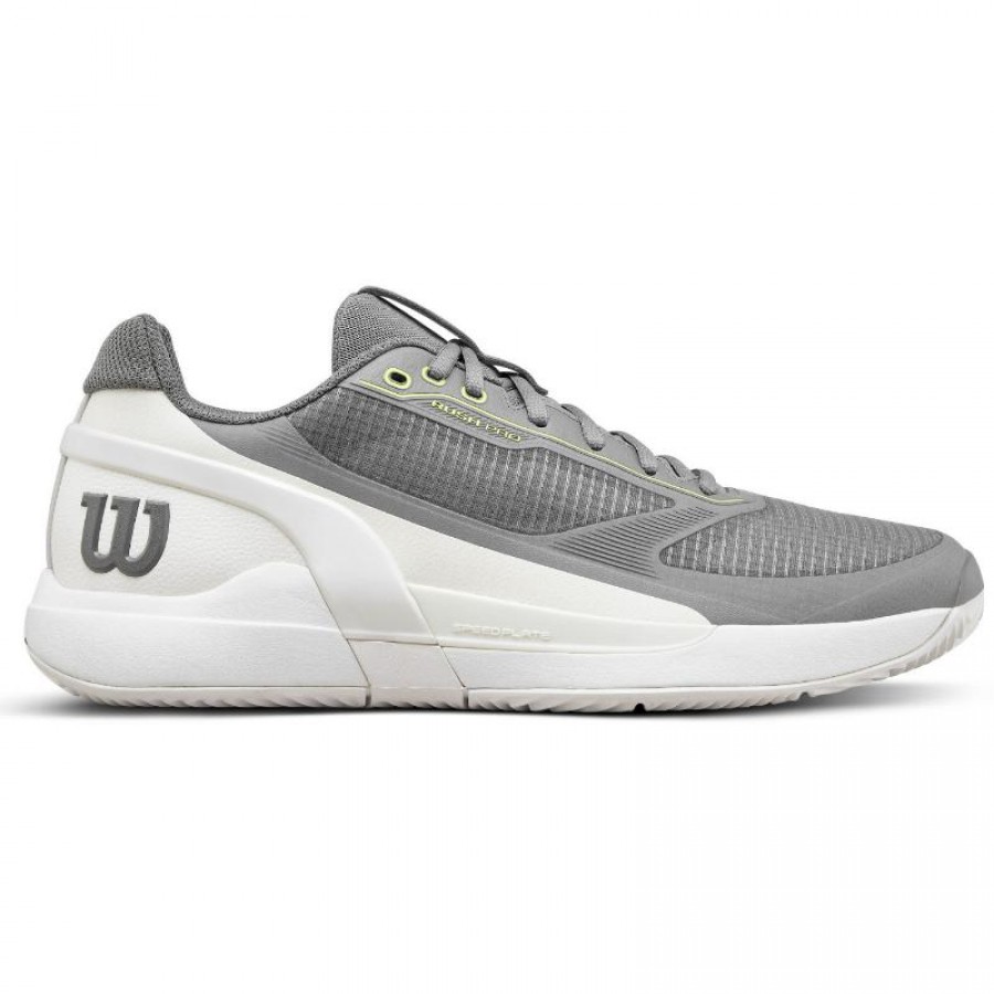 Zapatillas Wilson Rush Pro 5 Clay Titanio