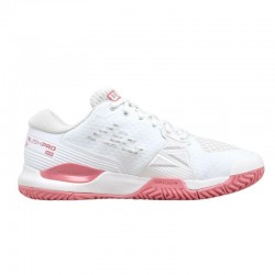 Zapatillas Wilson Rush Pro Ace Blanco Rosa Junior