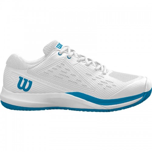 Zapatillas Wilson Rush Pro Ace OZ Blanco Azul Zapatillas Wilson Rush Pro Ace OZ Blanco Azul
