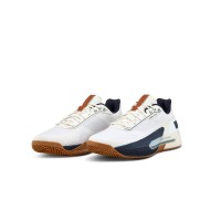Zapatillas Wilson Rush Tour 5 Clay Blanco Azul Marino